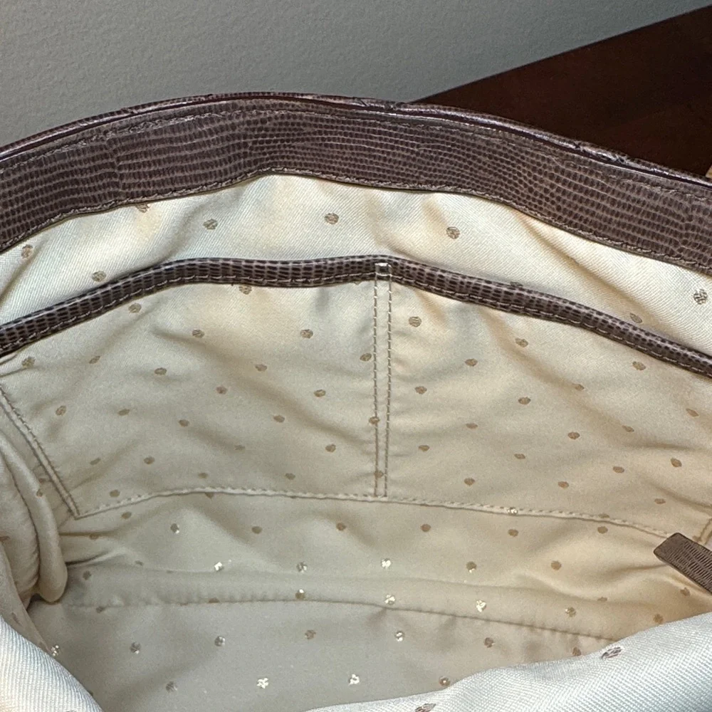 Kate Spade EUC Charlize Liberty Street Quilted Leather Brown Shoulder Bag
